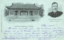 Pekin , China * Legation D'angleterre à Peking ( Sir Claude MAC DONALD Ministre ) * 1902 * Chine - Chine