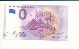 Billet Touristique  0 Euro  - EGYPT - PYRAMIDS OF GIZA - EGAA - 2019-1  n°  1327 - Sonstige & Ohne Zuordnung