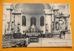 LINT  - Binnenzicht Der Kerk  -  1914 - Lint