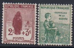 Orphelins - N° 148 Et 149  * * - Cote : 120 € - Neufs