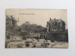 Carte Postale Ancienne (1903 Ou 1913?) La Panne Partie De Villas - De Panne