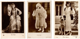 LOT 2, ACTRESS, PAOLA NEGRI, 16 POSTCARDS - Acteurs