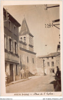 ABTP11-07-0977 - ARDOIX - Place De L'Eglise CARTE PHOTO - Sonstige & Ohne Zuordnung