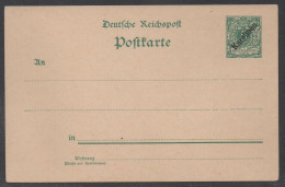KAROLINEN -  CAROLINES / 1899 # P1 - GSK OHNE DATUM  - ENTIER POSTAL SANS DATE / KW 14.00 EURO - Karolinen