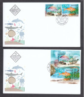 Bulgaria 2024 - EUROPA: Underwater Fauna And Flora, 2 FDC - FDC