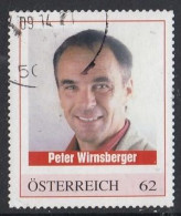 AUSTRIA 111,personal,used,hinged,Peter Wirnsberger - Francobolli Personalizzati