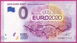 0-Euro XEKM 2021-1 UEFA EURO 2020 - OFFICIAL LICENSED PRODUCT - Essais Privés / Non-officiels