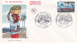 1er Jour, Martinique, Rocher Du Diamant - 1970-1979