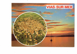 Cpm - 34 - VIAS Plage - Vue Générale - - Autres & Non Classés