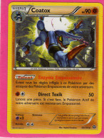 Carte Pokemon Francaise 2016 Xy Offencive Vapeur 59/114 Coatox 90pv Bon Etat - Promos