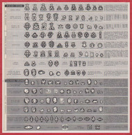Poinçon D'orfèvre. Ancien Régime. Nouveau Régime. Orfèvres De Paris Et De Province. Larousse 1960. - Historische Dokumente