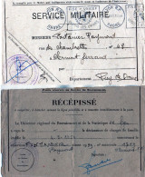 L - Service Militaire- - Cartas & Documentos