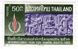 T+ Thailand 1968 Mi 539 Menschenrechte - Thailand