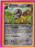 Carte Pokemon Francaise 2016 Xy Offencive Vapeur 69/114 Dinoclier 90pv Reverse Neuve - XY