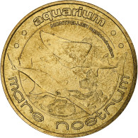 France, Jeton Touristique, Aquarium Mare Nostrum, 2009, MDP, Or Nordique, SUP+ - Altri & Non Classificati