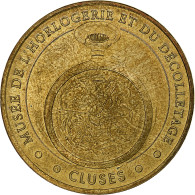 France, Jeton Touristique, Musée De L'horlogerie De Cluses, 2005, MDP, Or - Autres & Non Classés