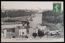 92 - BELLEVUE MEUDON - LA SEINE AU BAS MEUDON - VUE SUR BILLANCOURT - Meudon