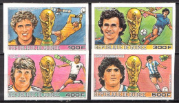 Guinea MNH Imperforated Set - 1986 – Mexico