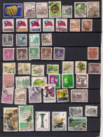 50 TIMBRES  CHINE   OBLITERES TOUS DIFFERENTS - Collections (without Album)