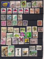 50 TIMBRES  CHINE   OBLITERES TOUS DIFFERENTS - Verzamelingen (zonder Album)