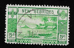 1938 Lopevi  Michel NH 97 Stamp Number NH-BR 50 Yvert Et Tellier NH 112 Stanley Gibbons NH-BR 52 Used - Postage Due