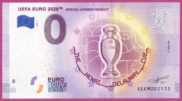 0-Euro XEKM 2020-4 UEFA EURO 2020 - OFFICIAL LICENSED PRODUCT - Privéproeven