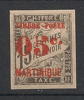 MARTINIQUE - 1891 - N°YT. 24 - Duval 05 Sur 15c Noir - Neuf ** / MNH / Postfrisch - Unused Stamps