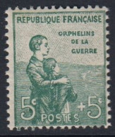 Orphelins - N° 149  * * - Cote : 90 € - Neufs