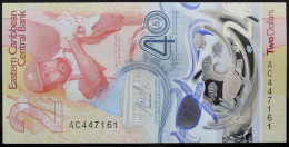 Caraïbes De L'Est - 2 Dollar - 2023 - PICK 61 - NEUF - Caraïbes Orientales