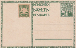 Entier Illustré Neuf " Bavière - 1821 - 1911 " TTB - Postwaardestukken