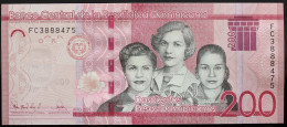 Dominicaine (Rép.) - 200 Pesos - 2021 - PICK 191f - NEUF - República Dominicana