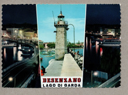 A0115} Italien  - AK :  Leuchtturm  Gardasee - Phares