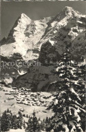 11670446 Muerren BE Mit Eiger Und Moench Muerren - Other & Unclassified