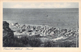 Ostseebad Ahlbeck - Strand Gel.1942 SST - Usedom