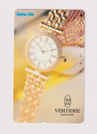 JAPAN  - Ventidue Watches Magnetic Phonecard - Giappone