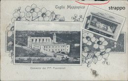 Cs55 Cartolina Ceglie Messapico Convento Dei Padri Passionisti Brindisi 1919 - Brindisi