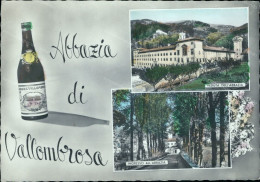 Cr408 Cartolina Abbazia Di Vallombrosa Provincia Di Firenze Toscana - Firenze (Florence)