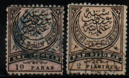 TURQUIE 1876-7 O - Used Stamps