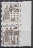 Berlin Mi.Nr.614A +614A- Burgen Und Schlösser - Schloß Wolfsburg - Senkrechtes Paar Mit Rand - Postfrisch - Ungebraucht