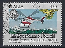 Italy 1984  Schutz Der Walder (o) Mi.1879 - 1981-90: Oblitérés