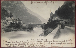 Saint-Maurice (VS) - Pont De Saint-Maurice - Saint-Maurice