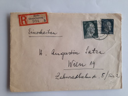 1943. Cover From Berlin To Wien. - Lettres & Documents