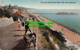 R554235 Pier And Sands From West Cliff. Bournemouth. 76597. Valentines Series. 1 - Mundo