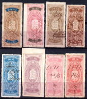 3236.8  DIFFERENT OLD REVENUES LOT. - Steuermarken