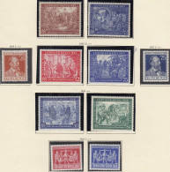 AllBes. Gem.Ausg. 941-942, Mit 942 PF I, 963-970, Leipziger Messe, Exportmesse Hannover U.a. 1947-1948 - Postfris