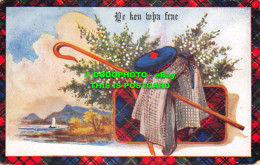 R554872 Ye Keu Wha Frae. Postcard - Mundo