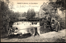 CPA Verneuil L'Étang Seine Et Marne, Le Vieux Moulin - Autres & Non Classés