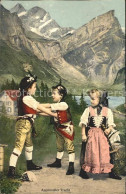 11669546 Appenzell IR Kinder In Tracht Appenzell - Autres & Non Classés