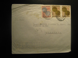 GOA 1961 To Figueira Da Foz Air Mail Cancel Cover 3 Coins Stamp Portuguese INDIA Colonies Portugal - India Portoghese