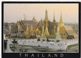 THAILANDE.. BANGKOK (ENVOYE DE).  " FRONT VIEW OF THE TEMPLE OF THE EMERALD BUDDHA ".  TEXTE ANNEE 1994+ TIMBRE - Thaïland